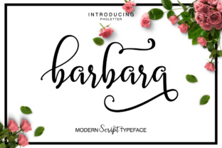 Barbara Script: A Handwritten Font with Genuine Character